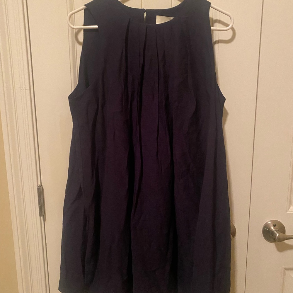 Pinch Navy Sleeveless Mini Dress - Picture 2 of 5
